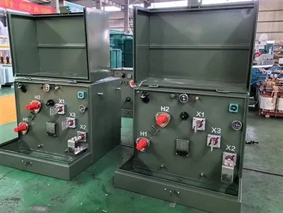 Конвенционален монофазен трансформатор, монтиран на подложка